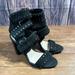 Jessica Simpson Shoes | Jessica Simpson Elanna Black Strapped Heels Size 6.5 | Color: Black | Size: 6.5