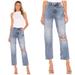 Free People Jeans | Free People We The Free Dakota Straight Leg Jeans In Vintage Indigo Size 30 | Color: Blue | Size: 30