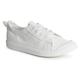J. Adams Taylor Flat Canvas Casual Sneakers White Canvas, White Canvas, 6 UK