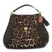 Coach Bags | Coach Brown Park Chain Ocelot Leather Leopard Print Shoulder Handbag | Color: Brown | Size: Os
