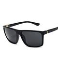 YYUFTTG Mens sunglasses Sunglasses men Classic Square sunglasses protection Shades glasses Driver (Color : Matt Black)