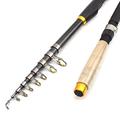 Fishing Rod Combos Multifunction Telescopic Fishing Rod 1.8M-3.6M Portable carbon Spinning Fishing Rod Carp Feeder Rod Travel Trout Rod Fishing Gear Set (Size : 3.0 m)