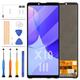 LADYSON For Sony Xperia 10 III Screen Replacement X10 III SO-52B SOG04 XQ-BT52 A102SO OLED LCD Display Touch Screen Digitizer Full Glass Assembly Kits + Free Tools