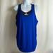 Adidas Tops | Adidas Women’s Size Large Navy Blue Sports Bra Bright Blue Workout Tank Top | Color: Blue | Size: L