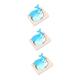 Abaodam 3pcs Multi-layered Animal Puzzles Wooden Animal Puzzles Jigsaw Multi- Layered Puzzles Animal Board Puzzles Wooden Block Animal Puzzles Child Three-dimensional Bamboo Whale