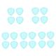 TOPBATHY 20 Pcs Cake Mold Small Round Cake Tin Layer Bake Cookies Heart Cake Pan Mold Circle Stencil Silicone Muffin Molds Silicon Molds Baking Bakery Mold to Bake Pizza Plate