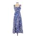 Zara Casual Dress: Blue Dresses - Women's Size X-Small