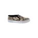 Steve Madden Sneakers: Gold Animal Print Shoes - Women's Size 7