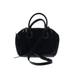 Madison West Satchel: Black Solid Bags