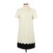 RED Valentino Casual Dress: Ivory Dresses - Women's Size 40