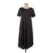 Lularoe Casual Dress - Midi: Black Dresses - New - Women's Size Small