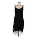 Simply Vera Vera Wang Casual Dress - Slip dress: Black Dresses - Women's Size Medium