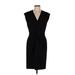 BOSS by HUGO BOSS Casual Dress - Sheath: Black Solid Dresses - Women's Size 6