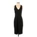 Theory Casual Dress - Sheath: Black Solid Dresses - Women's Size 4