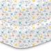 BreathableBaby Cotton Percale Fitted Sheet, For 52" x 28" Crib & Toddler Bed Mattress (2-Pack) 100% Cotton in Blue | Wayfair 1040001