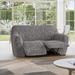 PAULATO by GA.I.CO. Stretch Recliner Loveseat Slipcover - Eco-Friendly & Soft - Fuco Cotton Collection Cotton in Gray | 80 W in | Wayfair