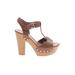 GB Gianni Bini Sandals: Brown Shoes - Women's Size 8 1/2