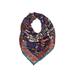 Symphony Scarfs Scarf: Teal Baroque Print Accessories