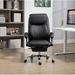 Latitude Run® Vegan Leather Computer Executive Chair w/ Adjustable Reclining Ergonomic Function Chair | 45.2 H x 22 W x 22.1 D in | Wayfair