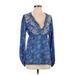 Topshop Cocktail Dress: Blue Dresses - New - Women's Size 2