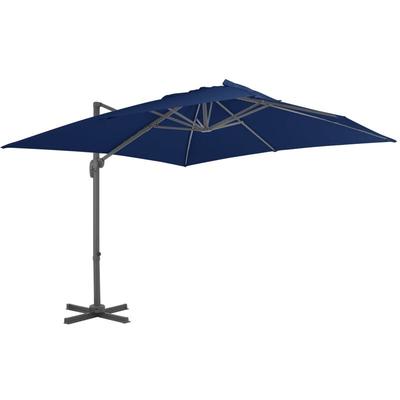 Vidaxl - Ampelschirm mit Aluminium-Mast 3x3 cm Azurblau Image