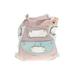 B Makowsky Leather Hobo Bag: Pink Bags