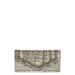 Veronica Melbourne Croc Embossed Leather Envelope Wallet