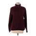 Susan Graver Fleece Jacket: Burgundy Jackets & Outerwear - Women's Size Medium