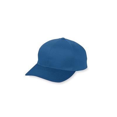 Augusta Sportswear 6206 Youth Six-Panel Cotton Twill Low-Profile Cap in Navy Blue