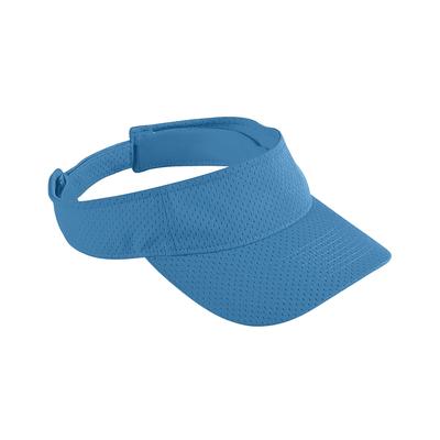 Augusta Sportswear 6228 Youth Athletic Mesh Visor in Columbia Blue | Polyester