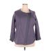 Athleta Track Jacket: Purple Jackets & Outerwear - Women's Size 2X