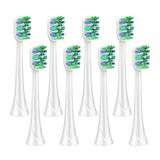 ALTLAU Replacement Toothbrush Heads DNF2 Compatible with Philips Sonicare Toothbrush Click-on Replacement Brush 8 Pack