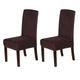 Velvet Dining Chair Slipcovers Stretch Dining Chair Slipcovers Set Of 4 Parson Chair Covers Chair Protectors Dining Slipcovers Washable Strong Thick