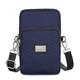 Women's Crossbody Bag Shoulder Bag Wristlet Mobile Phone Bag Nylon Outdoor Daily Holiday Zipper Large Capacity Lightweight Durable Solid Color Mail blue Black Yellow