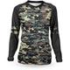 21Grams Women's Downhill Jersey Long Sleeve Mountain Bike MTB Road Bike Cycling Black Pink Blue Camo / Camouflage Bike Breathable Moisture Wicking Quick Dry Sports Camo / Camouflage Clothing Apparel