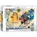 EuroGraphics Gelb Rot Blau YPF5 by Kandinsky 1000 Piece Puzzle