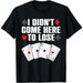 Double the Luck: His & Hers Ultimate Poker Shirt Set - Ideal for Any Occasion the Ultimate Gift for Poker Enthusiasts