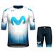 Breathable Anti-UV Summer Team Cycling Jersey Set Sport Mtb Bicycle Jerseys Men s Bike Clothing Maillot Ciclismo Hombre jersey set 3 M