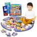 Nick Shop Paw Patrol YPF5 Floor Puzzle for Toddlers Kids - Bundle with 46 Piece Paw Patrol Floor Jigsaw Puzzle Playset Plus Paw Patrol Stickers and More (Boys and Girls Puzzles) kids puzzles