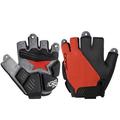 Breathable Lycra Fabric Unisex Cycling Gloves Road Bike Riding MTB DH Racing Outdoor Mittens Bicycle Half Finger Glove CX-G02 Red Gloves S