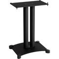 YZboomLife SFC22-B1 Steel Series 22 Speaker Stand for Center Channel Speakers Black