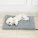 Simplmasygenix Orthopedic Bed for Medium Dogs Foam Pet Bed- Pet Supportive Foam Pet Couch Mattress Nonskid Bottom-Comfy Anxiety Pet Bed Mat