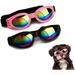 Alvage Pet Glasses Dog Sunglasses Dog Doggles Waterproof Windproof Eyewear UV Protection Sunglass for Doggy Puppy