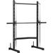 Squat Rack With Pull-Up Bar Adjustable Power Rack With Barbell Bar Multi-Functional Bench Press Rack For Home Gym Strength Training