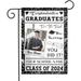 Personalized Graduation Garden Flag 2024 Flags Party - 12x18 Inch Custom Class Of 2024 Gifts Flags Double Sided Holiday Decorative Flag For Yard Farmhouse