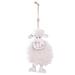 Ykohkofe Wooden Sheepl Decorations Farm Animal Ornaments Sheep Design Hanging Decorations Plush Holiday Animal Tree Decoration For Hanging Decor Easter Basket Stuffers Easter Decorations Easter Decor