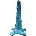 B65 Tree Trunk Sundial Pedestal Base Cast Iron With Painted Finish 16-Inch Height