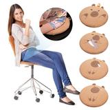 mtvxesu Seat Cushion Outdoor Loveseat Cushions Memory Cotton Cushion Office Sedentary Chair Cushion Student Butt Cushion Chair Dining Chair Thickened Breathable Butt Cushion Discount