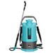 VIVOGROW Battery Powered Sprayer YPF5 1.3-Gallon/5L Electric Pump Sprayer with Six Nozzles Adjustable Shoulder Strap and Spray Wand for Garden Lawn and Other Cleaning Blue