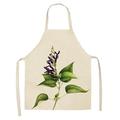 Flower Printing Kitchen Oil and Pour Skirt Women Women s Sleeve Waldles April Family Cooking Cleaning Tools delantal